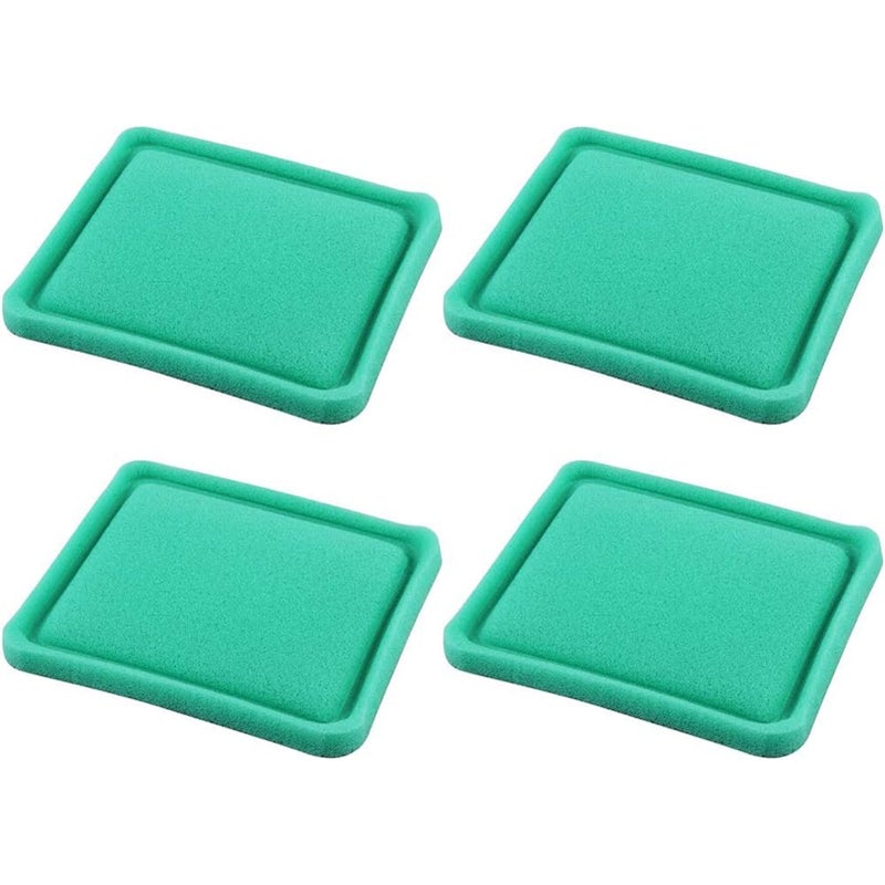 LOCOPOW 493537 493537S Pre Filter for Briggs & Stratton 491435 491435S 493537 271933 112200 12A800-12T899 128700-129799 and 92200 series Lawn Mower(4 Packs) - Image 1